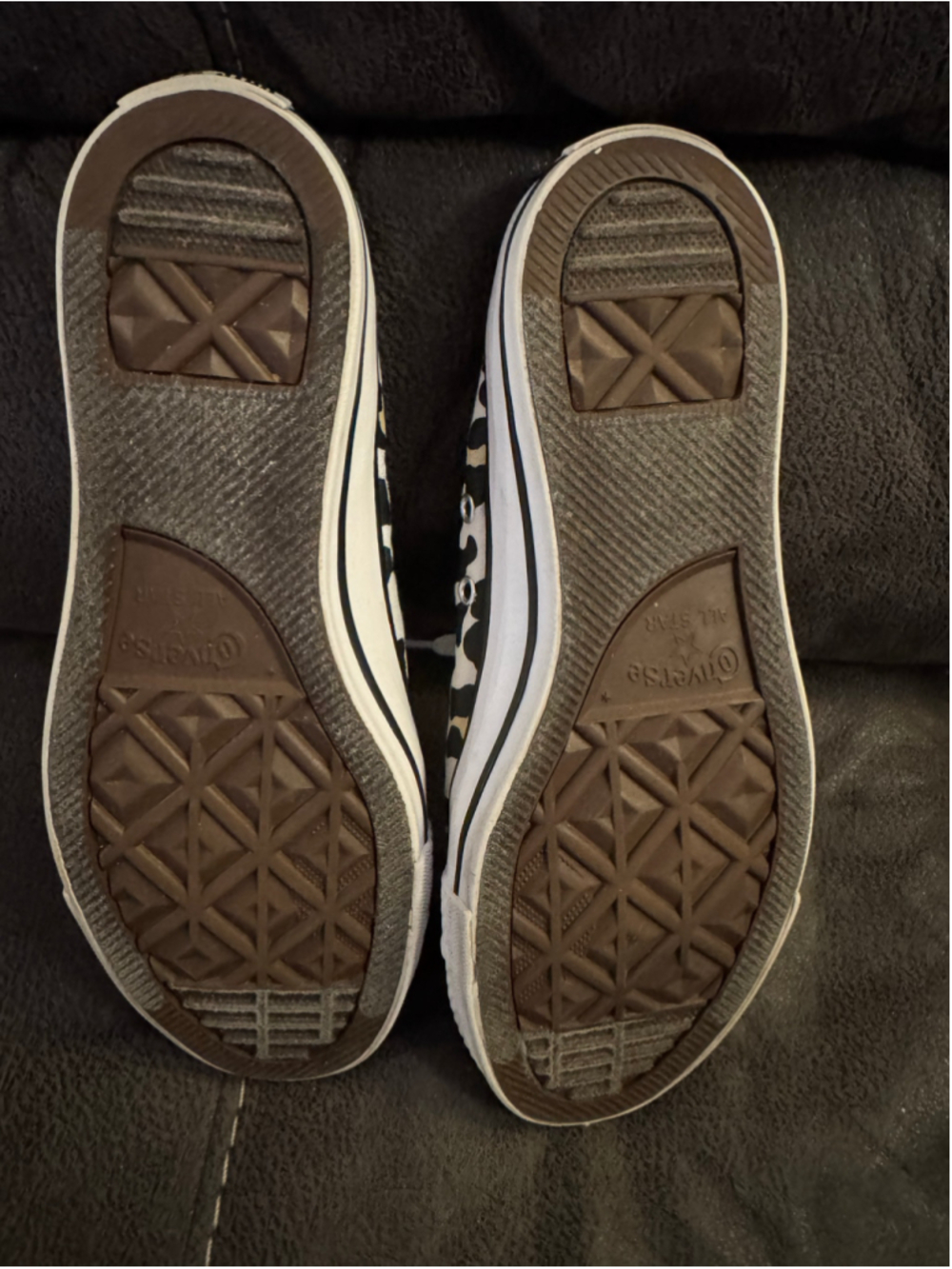 Women's Converse All Star Leopard Print Slip-On Sneakers Size 10 - Picture 3 of 3